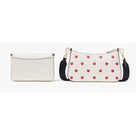 NEW! Disney X Kate Spade New York Snow White Double Up Crossbody - Picture 9 of 10